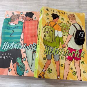 Heartstopper graphic novel volumes 2 and 3